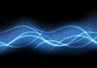 vector background abstract technology communication data Science