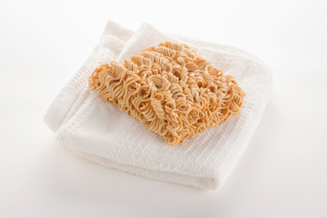 noodle on white