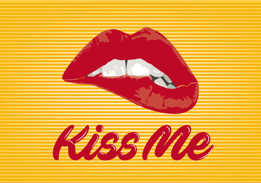 Labbra che chiedono un bacio