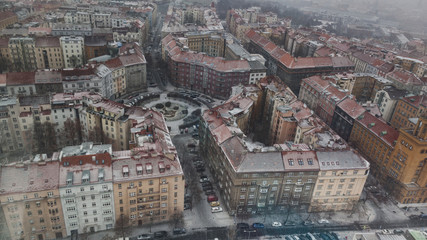 Obraz premium roofs of Prague panorama