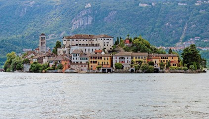 Fototapeta premium Isola di San Giulio (Lago d'Orta)
