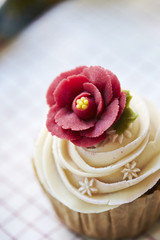 Flower cupcake 