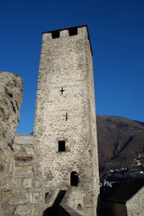 Naklejka premium Bellinzona Castle