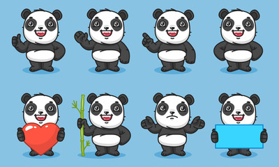 Panda Set Characters Part 1