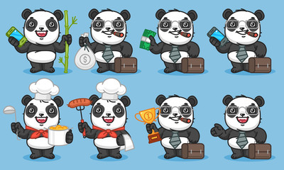 Panda Set Characters Part 3