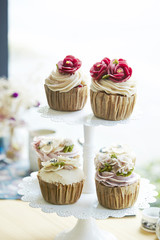 Flower cupcake 