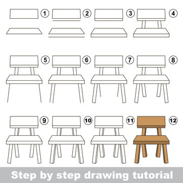 Drawing tutorial for preschool children.