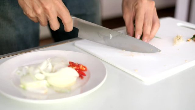 ​
Chopping Scallion​
Cooking Series
prepare cooking in the kitchen
Restaurant techniques for home cooks