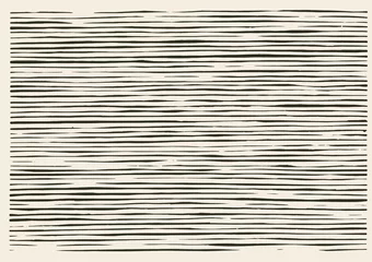 Deurstickers Paper cut irregular lines pattern © GiorgioMorara