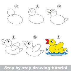 Drawing tutorial for preschool children.