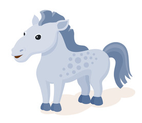 Horse flat style icon