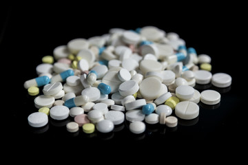 medicine drugstore tablets medico ill pharmacy pharmaceutical industry cure drugs illness pill health capsule addiction overdose