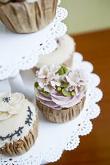 Fototapeta na wymiar Flower cake