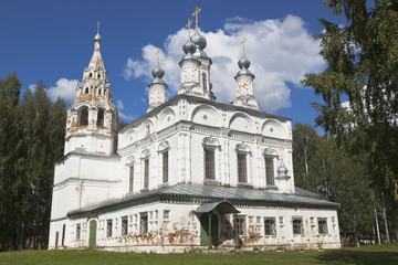 Church of the Transfiguration of the Savior-Transfiguration parish in the city of Veliky Ustyug, Vologda Region, Russia