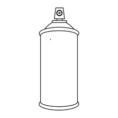 figure aerosol sprays icon, vector illustraction design