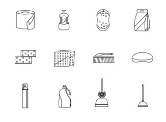 Set line icons