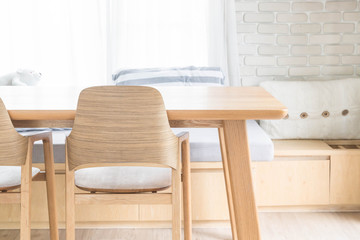 dinning table interior decoration