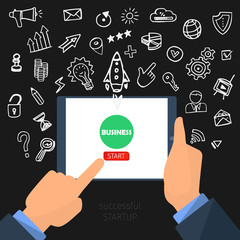 business illustration concept