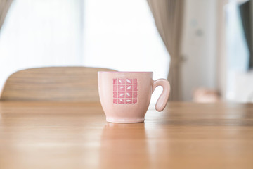 coffee cup on table