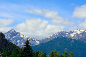 Obraz premium The Alps, Piedmont, Italy