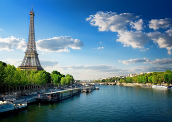 Fototapeta na wymiar River Seine in Paris