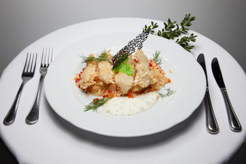 the first dish of rice with chicken