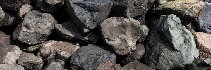 Dark stones, would make a very good background