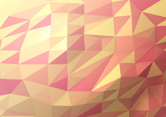 Fototapeta premium Abstract low poly multicolor background