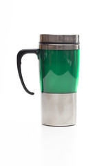 Mug on the white background