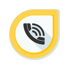 Call Contact button Illustration