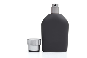 Perfume on the white background