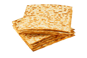 Matzo for pesach pile