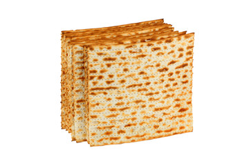 Matzo for pesach pile