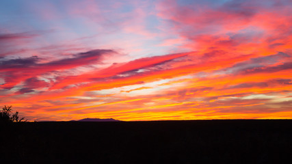 Fototapeta na wymiar Sunset from South Africa