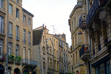 Fototapeta na wymiar Old city, Bordeaux, France