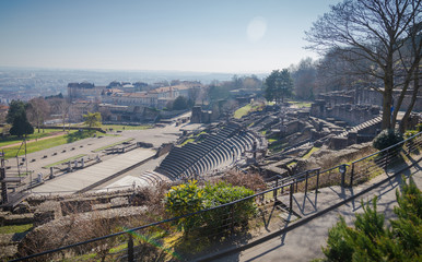 Amphitheater in Lyon France