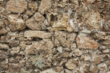 Closeup on a Rock Wall