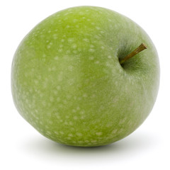 green apple isolated on white background cutout