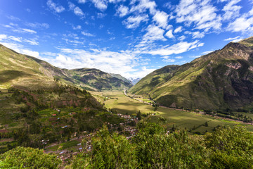 Fototapeta na wymiar Valle Sagrado - Sacred Valley in the Cuzco region, Peru, South America