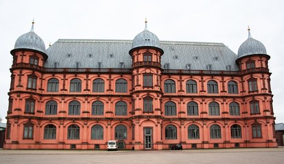 Obraz premium Karlsruhe Stadt Gebäude