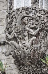 Exoticism and fantasy in the National Palace of Pena, Sintra, Portugal