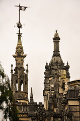 Exoticism and fantasy in the National Palace of Pena, Sintra, Portugal