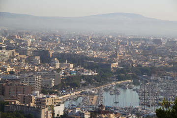 Obraz premium miasta i wioski na Balearach (Majorka, Hiszpania)