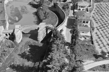 Channel Master della Chiana, in Arezzo countryside, Tuscany - Italy