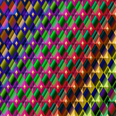 Background geometric colorful