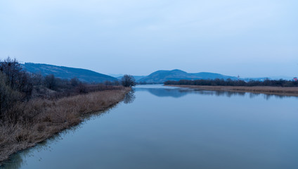 Amazing reflections in the river
