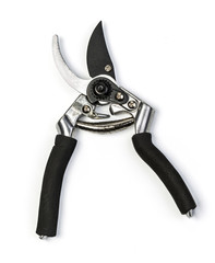 Gardening scissor isolated