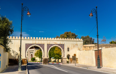 Bab Riafa, a gate of Fes, Morocco