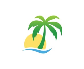 Fototapeta na wymiar Summer logo