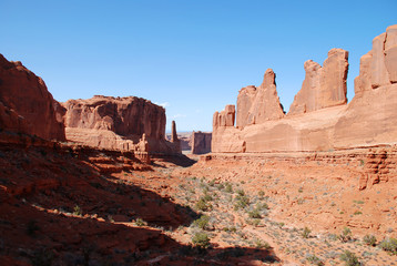 Fototapeta premium Arches National Park near Moab, Utah